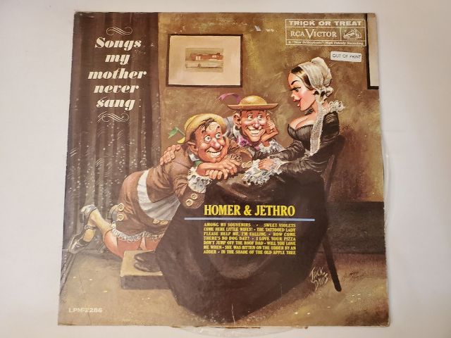 Homer & Jethro Songs My Mother Never Sang vinyl record