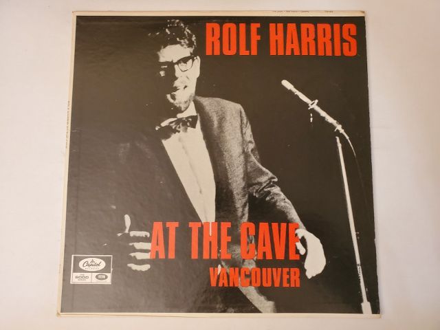 Rolf Harris At the Cave Vancouver vinyl record