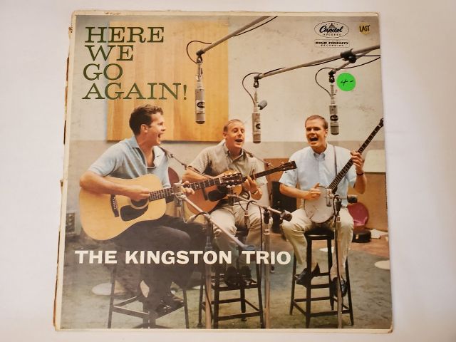 The Kingston Trio Here We Go Again vinyl record