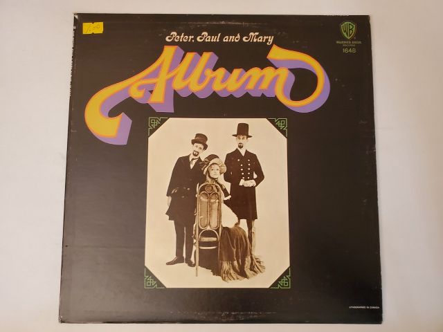 Peter, Paul and Mary Album vinyl record