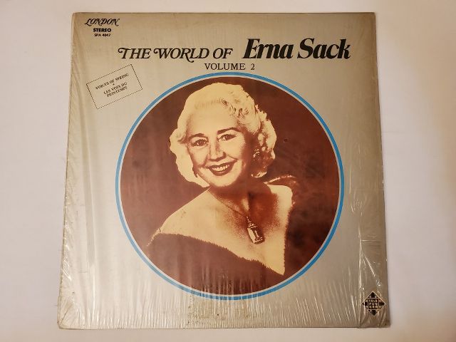 Erna Sack The World of Erna Sack Volume 2 vinyl record