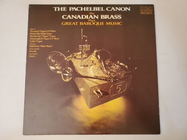 Canadian Brass The Pachelbel Canon: Canadian Brass Plays Great Baroque Music vinyl record