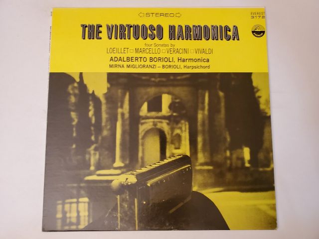 Adalberto Borioi The Virtuoso Harmonica vinyl record