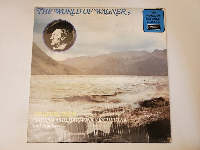 Sir Georg Solti The World of Wagner vinyl record