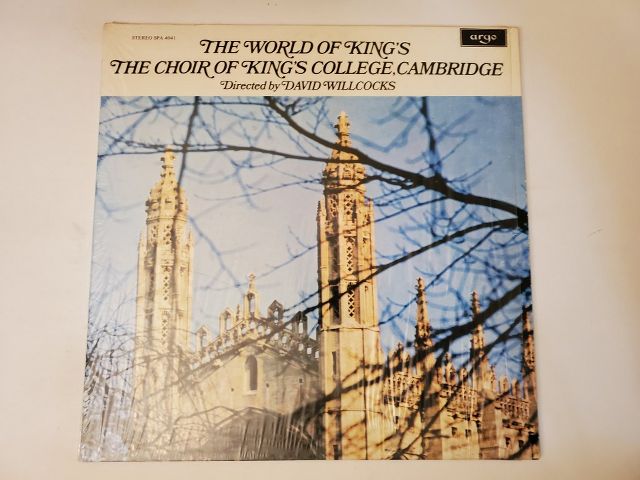 The Choir of King's College Cambridge The World of King's vinyl record