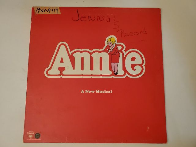 Original Broadway Cast Annie: A New Musical vinyl record