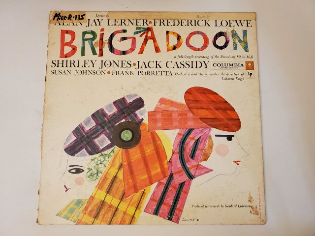 Alan Jay Lerner, Frederick Loewe Brigadoon vinyl record