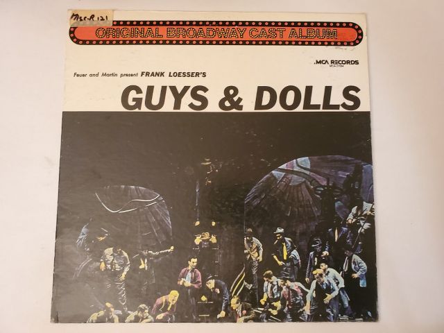 Original Broadway Cast Guys & Dolls vinyl record
