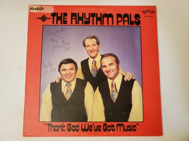 The Rhythm Pals Thank God We've Got Music vinyl record