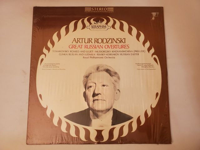 Artur Rodzinski Great Russian Overtures vinyl record
