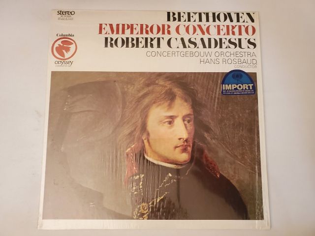 Robert Casadesus Emperor Concerto vinyl record