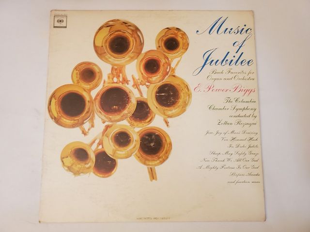 E. Power Biggs Music of Jubilee vinyl record