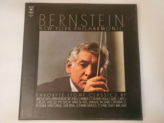 New York Philharmonic Bernstein - Favorite Light Classics vinyl record