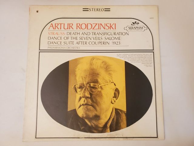 Artur Rodzinski Strauss: Death and Transfiguration, Dance of the Seven Veils Salome, Dance Suite After Couperin (1923) vinyl record
