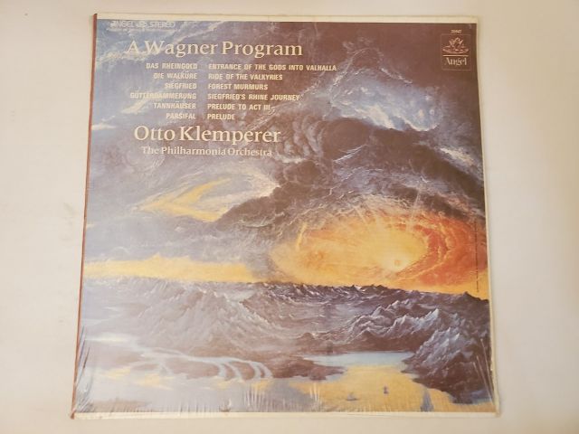 Otto Klemperer A Wagner Program vinyl record