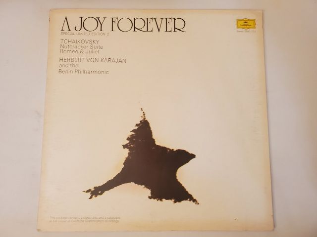 Herbert von Karajan and the Berlin Philharmonic A Joy Forever - Tchaikovsky: Nutcracker Suite, Romeo & Juliet vinyl record