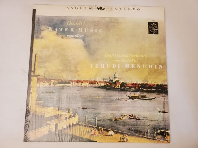 Bath Festival Orchestra conducted by Yehudi Menuhin Handel: Water Music (Complete) vinyl record