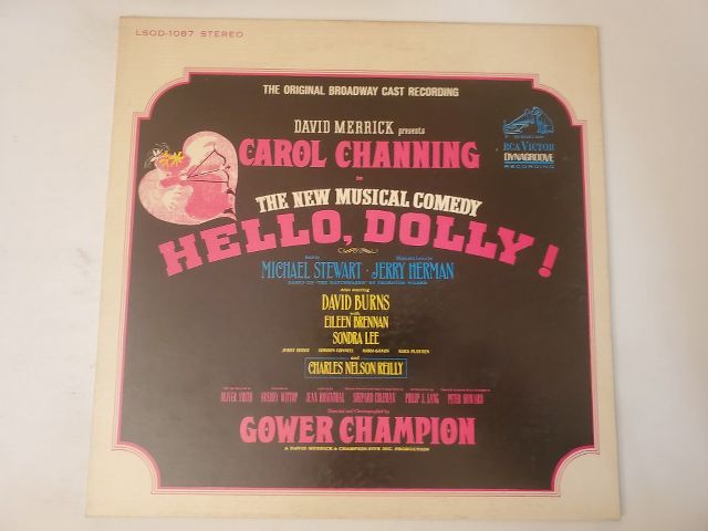 Original Broadway Cast Hello, Dolly! vinyl record