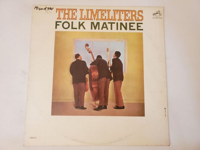 The Limeliters Folk Matinee vinyl record