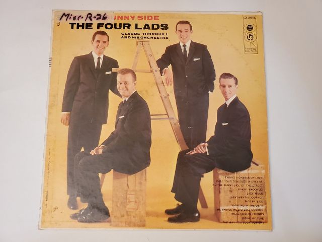 The Four Lads On the Sunny Side vinyl record