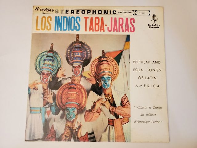 Los Indios Tabajaras Popular and Folk Songs of Latin America vinyl record