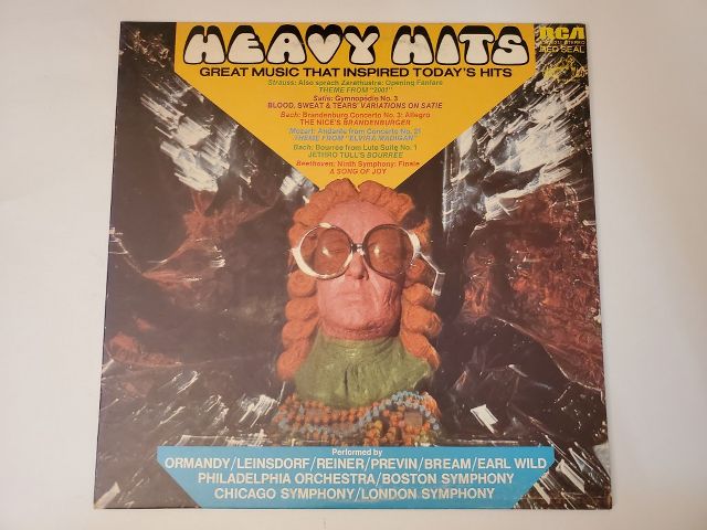Various Artists Heavy Hits: Great Music That Inspired Today's Hits vinyl record