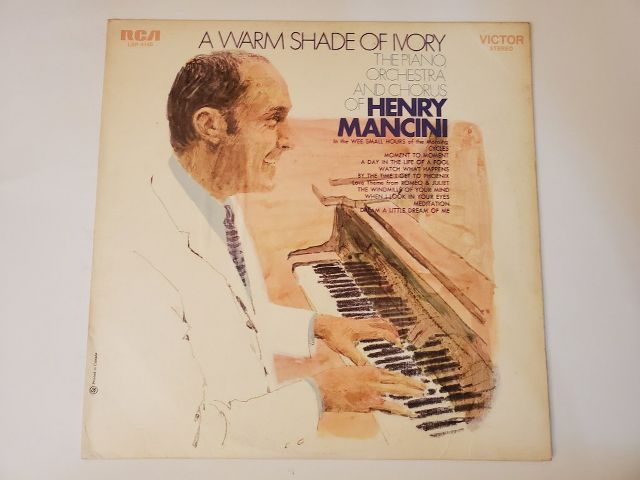 Henry Mancini A Warm Shade of Ivory vinyl record