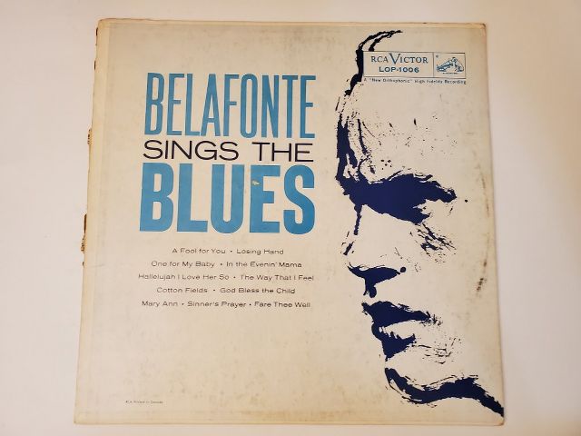 Harry Belafonte Belafonte Sings the Blues vinyl record