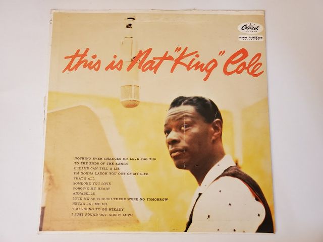 Nat "King" Cole This is Nat 'King' Cole vinyl record