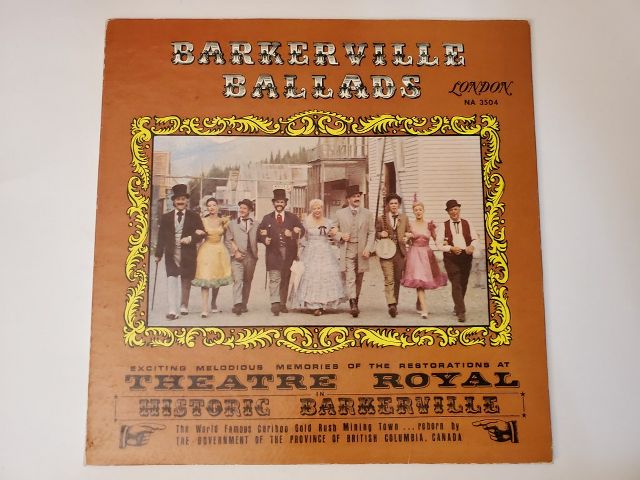 Unknown Barkerville Ballads vinyl record
