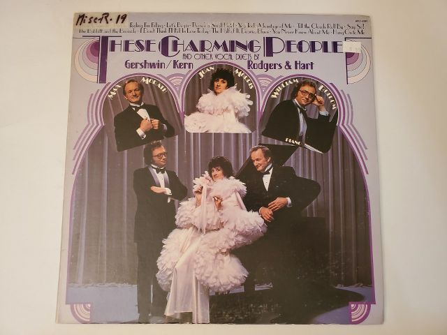 Gershwin/Kern, Rodgers & Hart These Charming People and Other Vocal Duets vinyl record