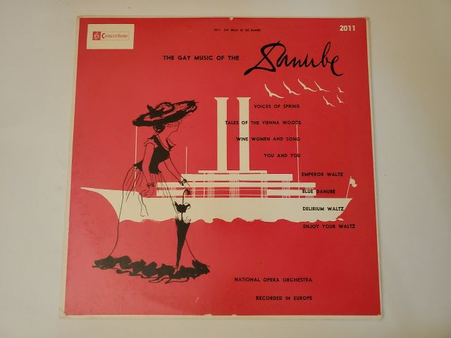 National Opera Orchestra The Gay Music of the Danube vinyl record