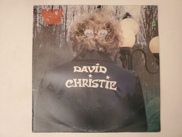 David Christie Back Fire vinyl record