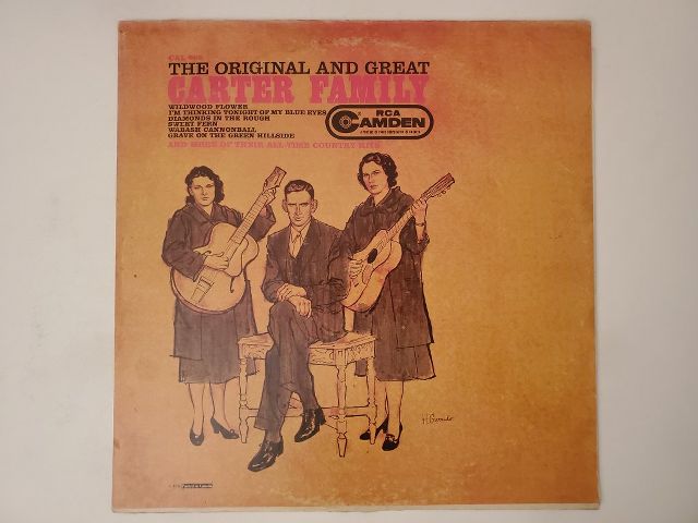 The Carter Family The Original and Great Carter Family vinyl record