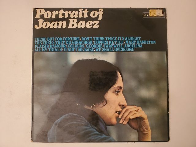 Joan Baez Portrait of Joan Baez vinyl record