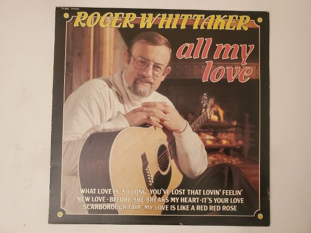 Roger Whittaker All My Love vinyl record