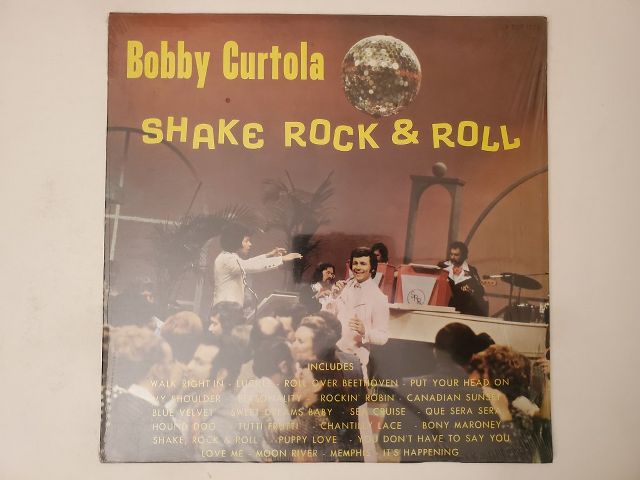 Bobby Curtola Shake Rock & Roll vinyl record