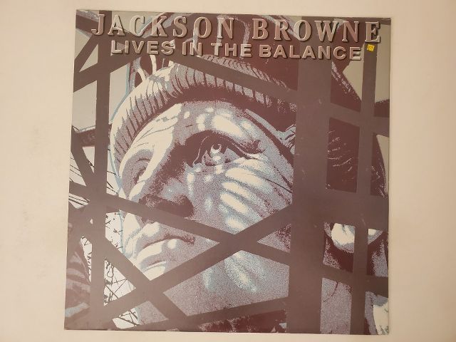 Jackson Browne Lives in the Balance vinyl record