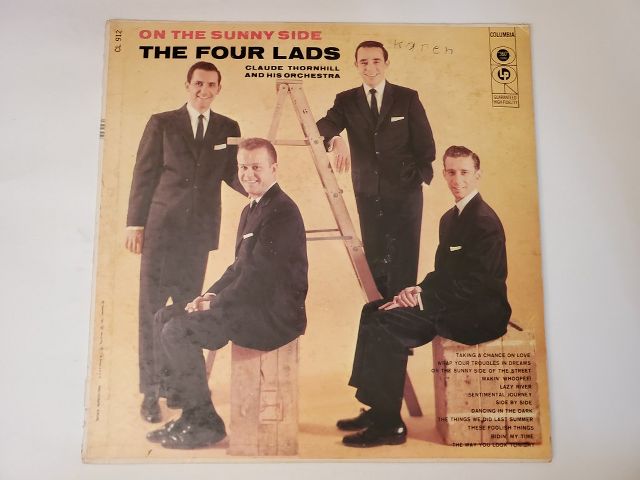 The Four Lads On the Sunny Side vinyl record