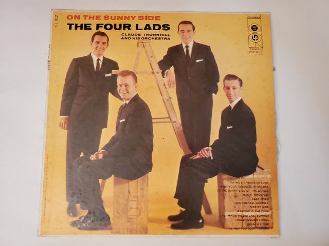 The Four Lads On the Sunny Side vinyl record