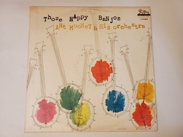 Art Mooney & His Orchestra Those Happy Banjos vinyl record