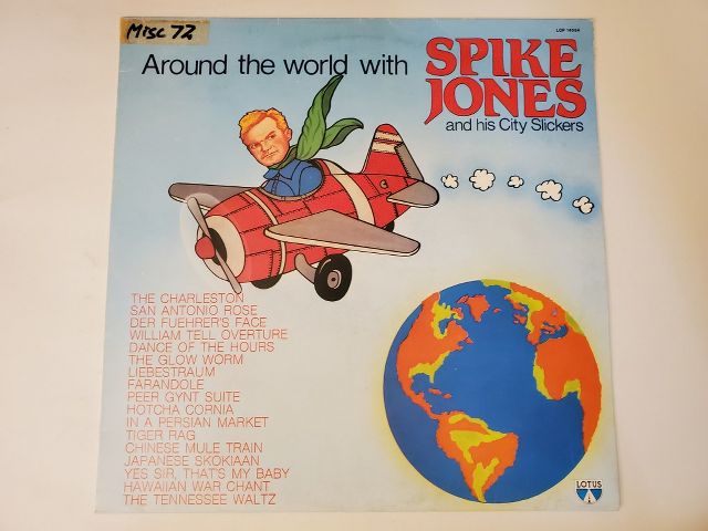 Spike Jones and his City Slickers Around the World with Spike Jones vinyl record
