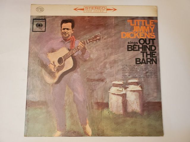 Little Jimmy Dickens Out Behind the Barn vinyl record