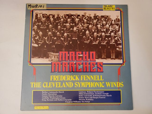Frederick Fennell Macho Marches vinyl record