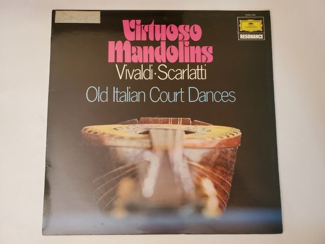 Various Artists Virtuoso Mandolins: Old Italian Court Dances vinyl record
