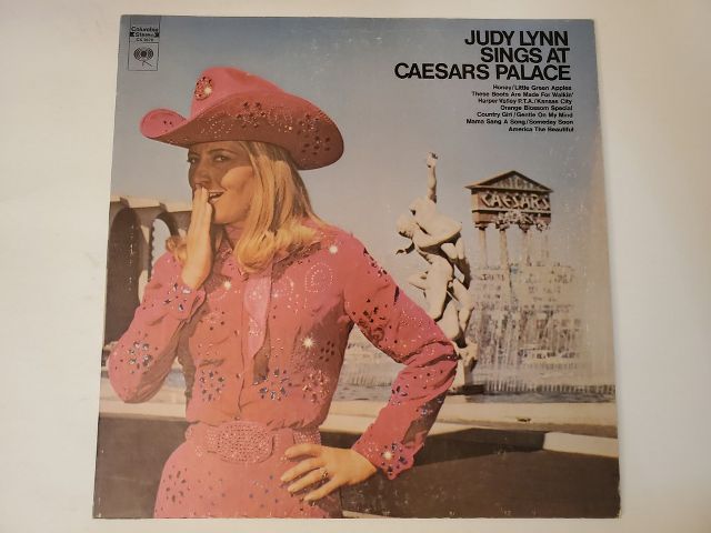 Judy Lynn Sings at Caesars Palace vinyl record