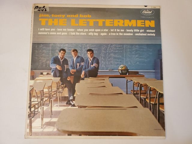 The Lettermen Jim, Tony and Bob vinyl record