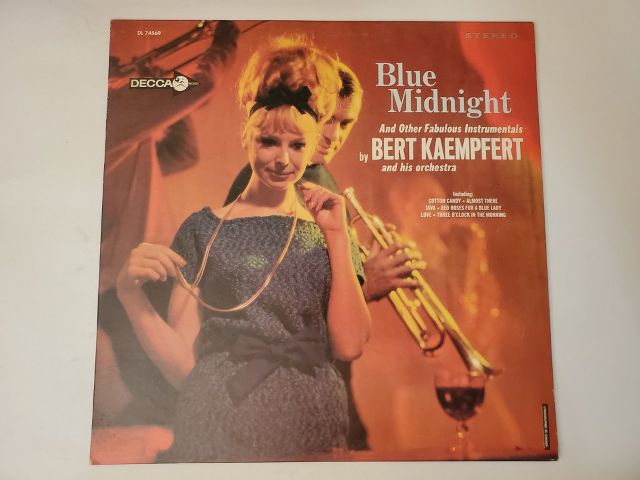 Bert Kaempfert and his orchestra Blue Midnight vinyl record