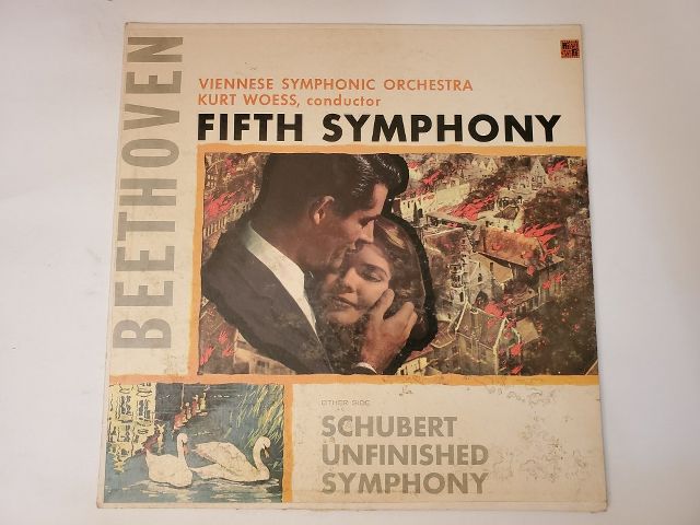 Viennese Symphonic Orchestra Fifth Symphony / Unfinished Symphony vinyl record