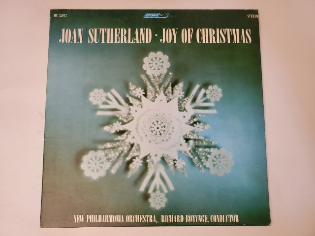 Joan Sutherland Joy of Christmas vinyl record